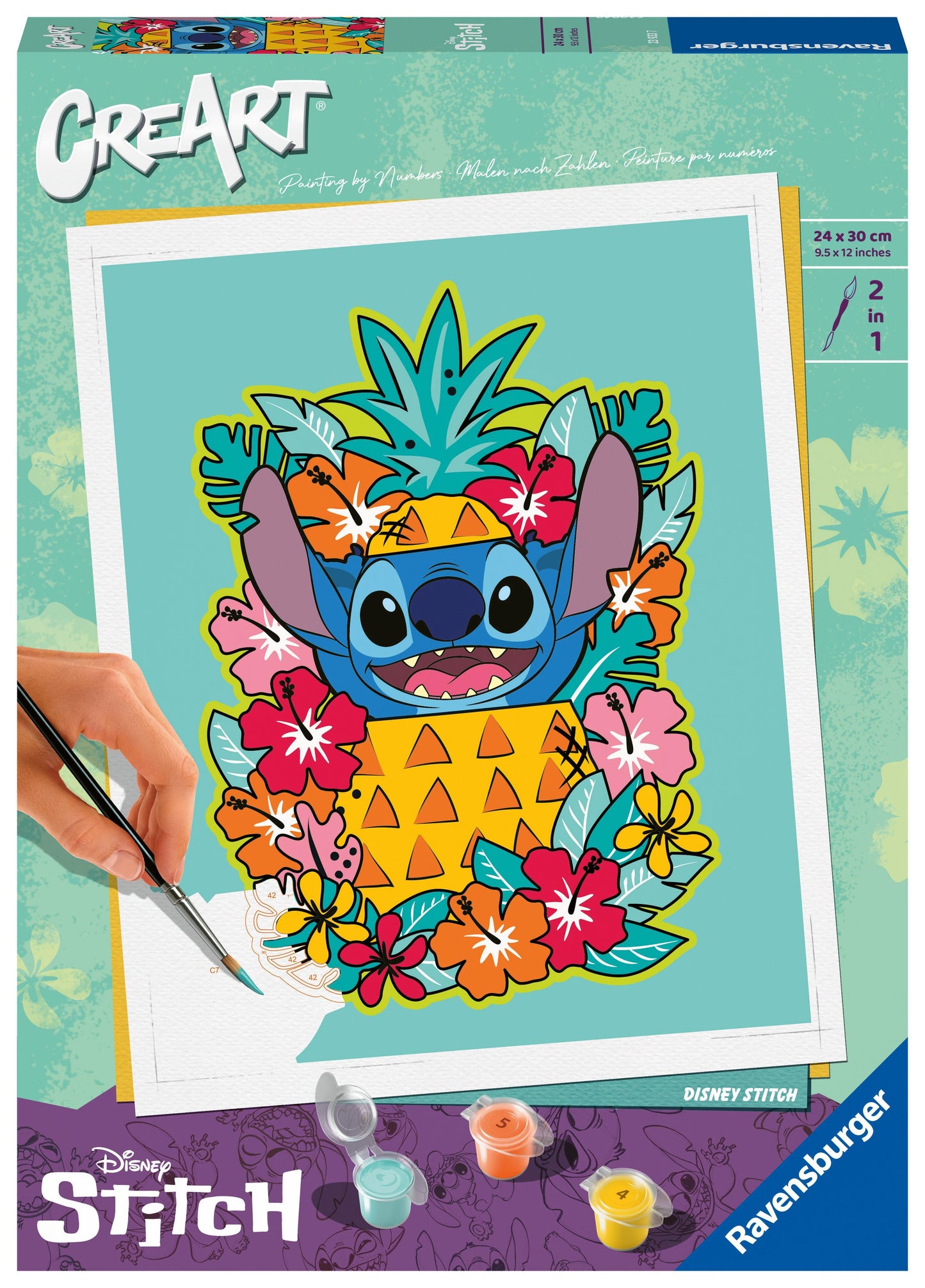 Malen nach Zahlen CreArt - Disney Stitch