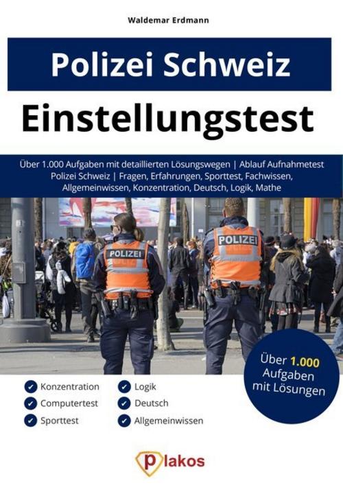 Buchcover: Einstellungstest Polizei Schweiz