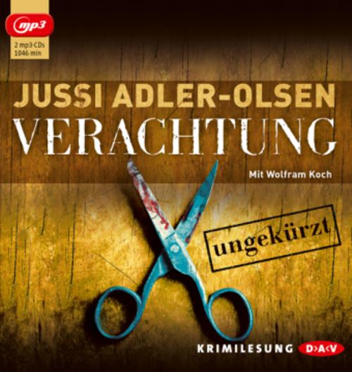 Verachtung. Der vierte Fall für Carl Mørck, Sonderdezernat Q,2 Audio-CD, 2 MP3