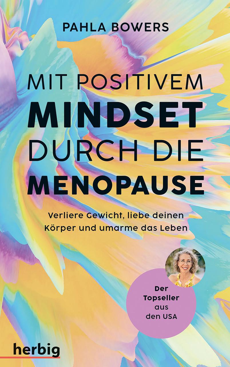 Buchcover: Mit positivem Mindset durch die Menopause