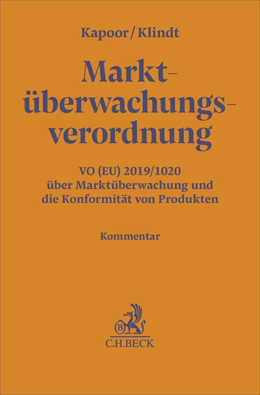 Marktüberwachungsverordnung. Marktüberwachungs-VO