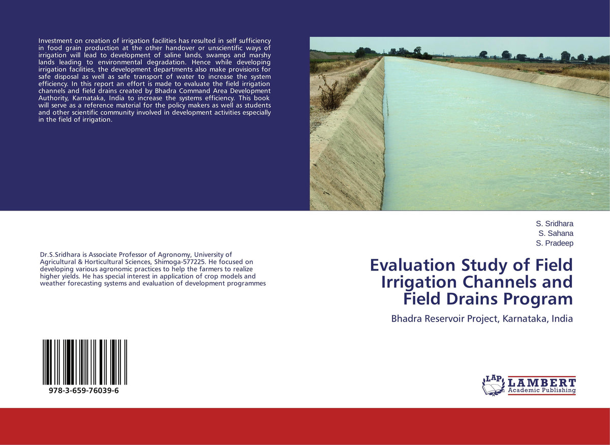 Buchcover: Evaluation Study of Field Irrigation Channels and Field Drains Program