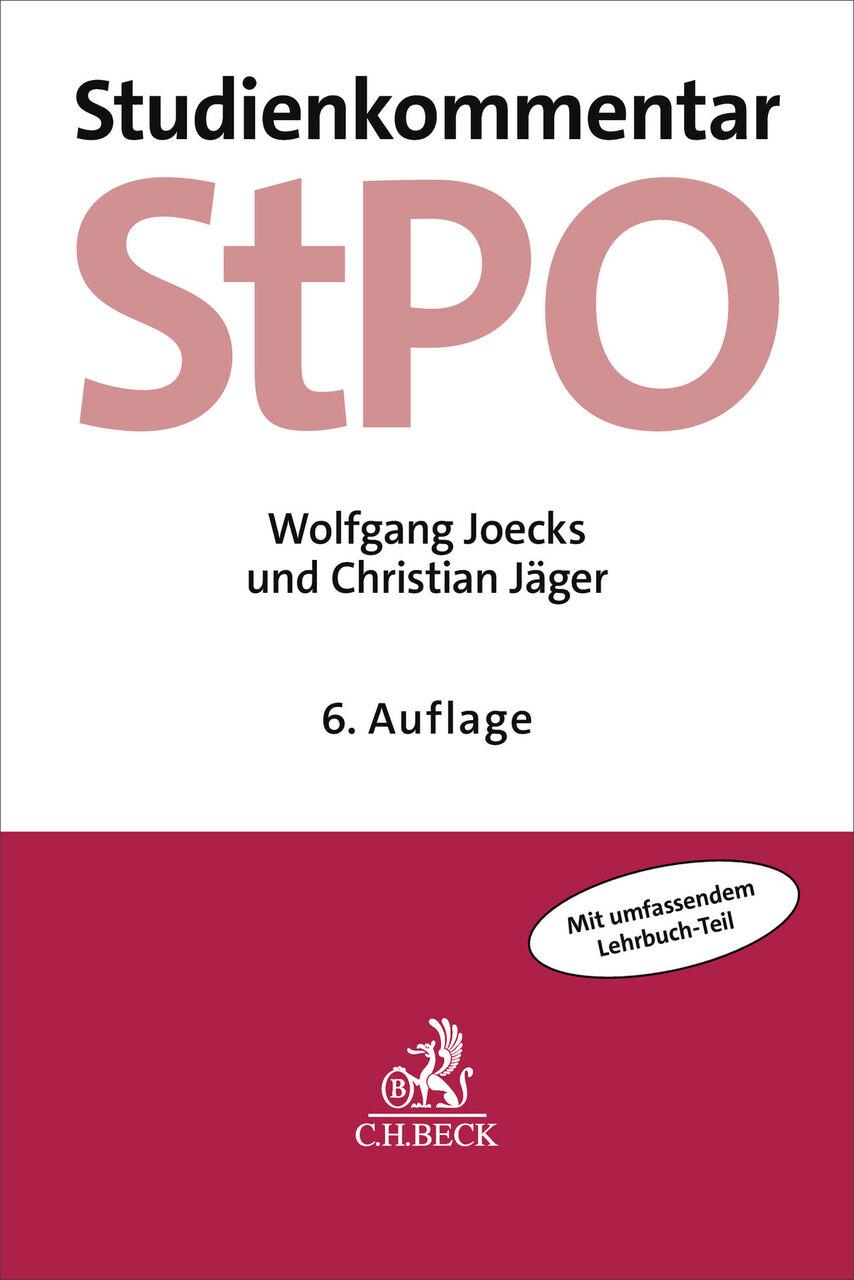 Strafprozessordnung. StPO