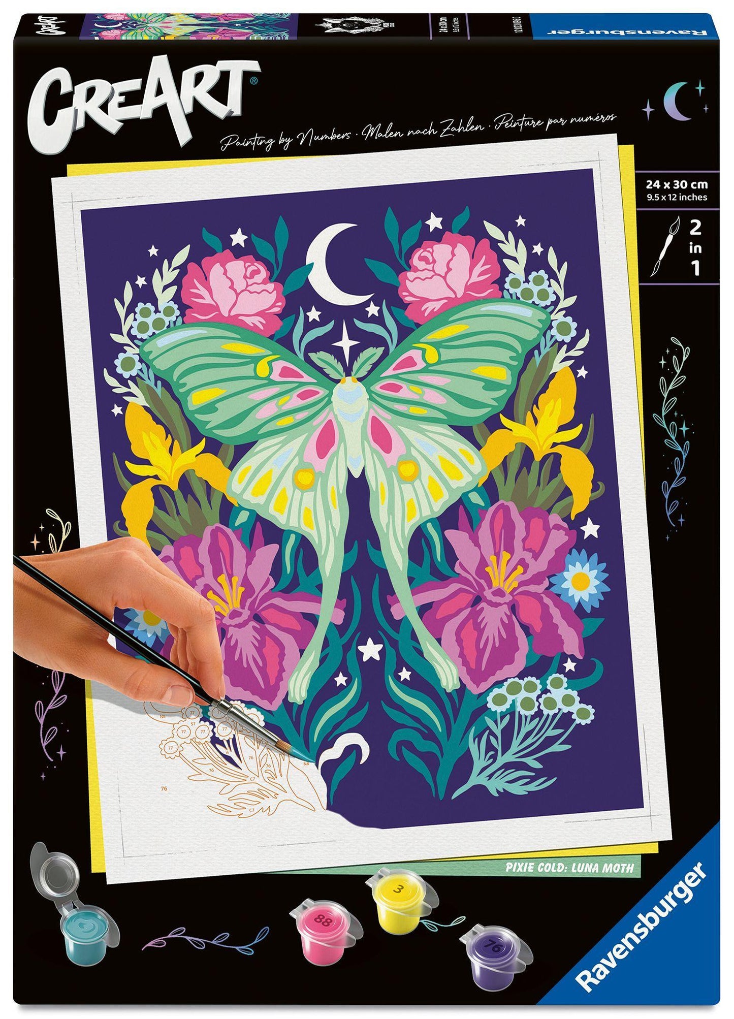 CreArt Adults Trend - Pixie Cold: Luna-Motte