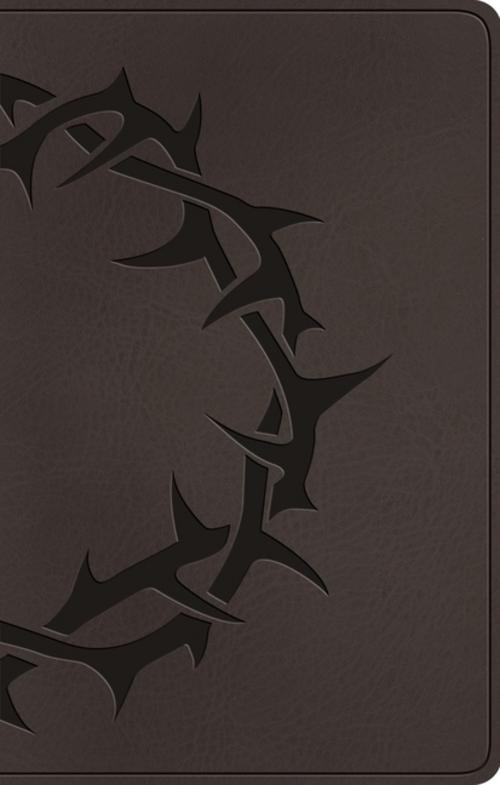 ESV Premium Gift Bible (Trutone, Charcoal, Crown Design)