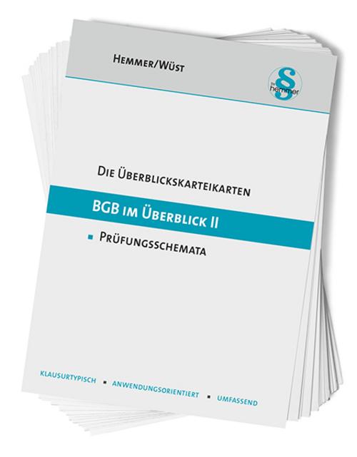 Buchcover: Die Überblickskarteikarten BGB im Überblick II - Nebengebiete