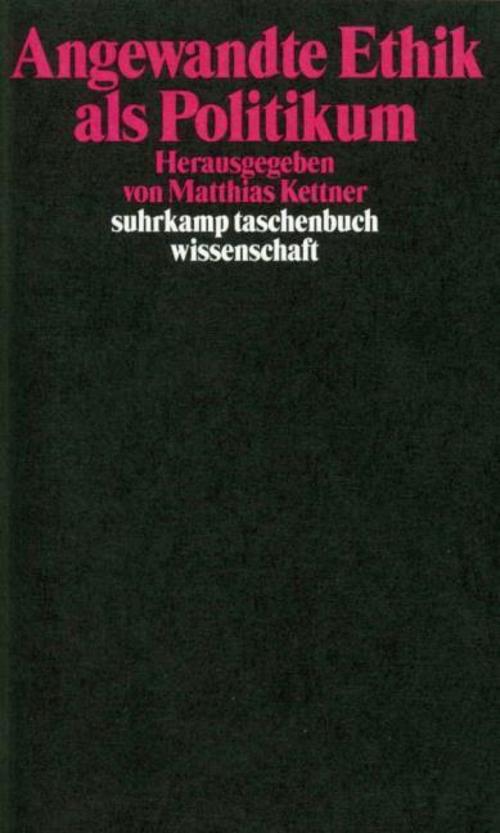 Buchcover: Angewandte Ethik als Politikum