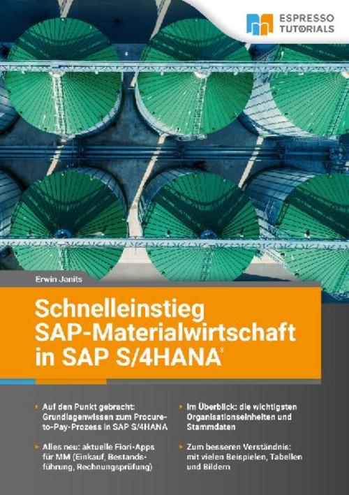 Buchcover: Schnelleinstieg SAP-Materialwirtschaft in SAP S/4HANA