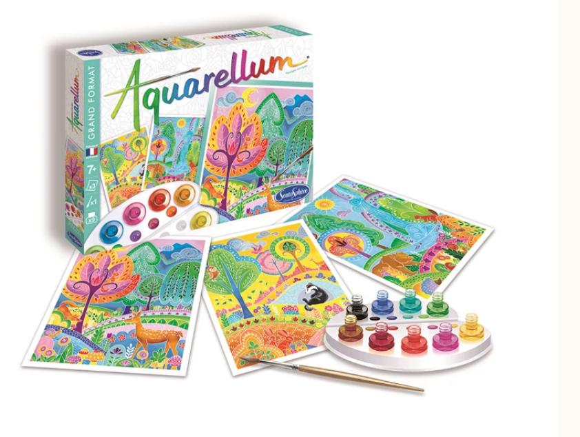 Buchcover: Aquarellum Landschaften