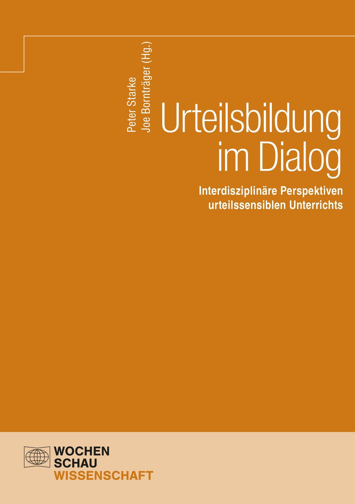 Buchcover: Urteilsbildung im Dialog