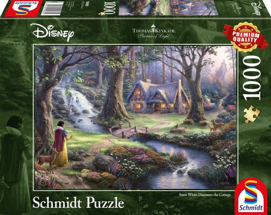 Buchcover: Disney Schneewittchen - Snow White Discovers the Cottage