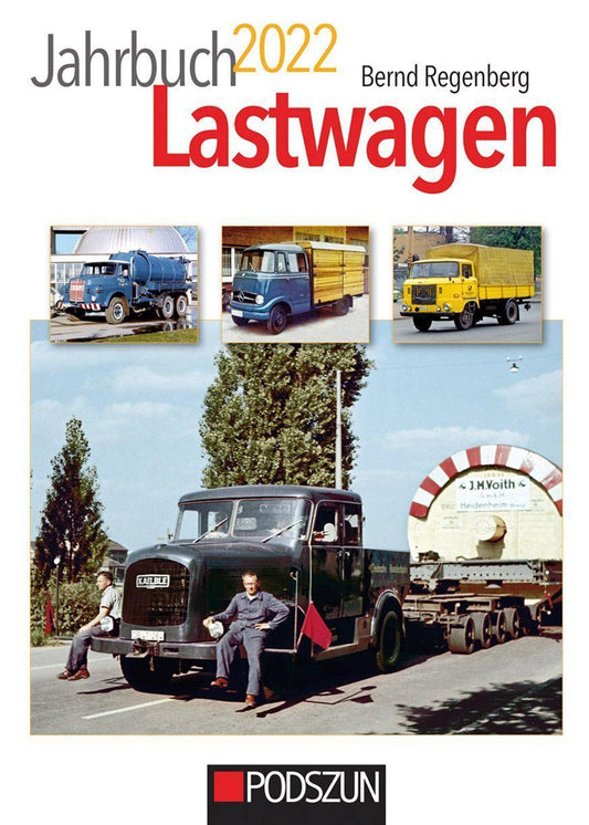 Buchcover: Jahrbuch Lastwagen 2022