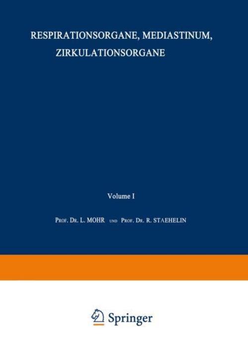 Buchcover: Respirationsorgane, Mediastinum, Zirkulationsorgane