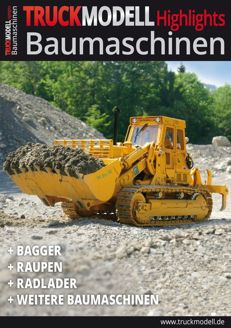 Buchcover: TRUCKmodell- Highlights Baumaschinen
