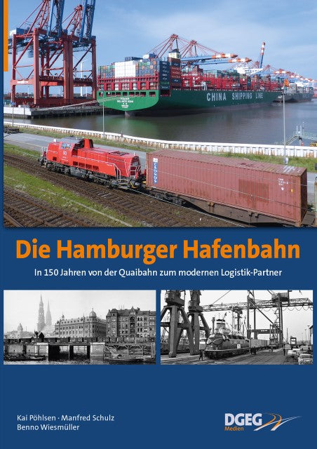 Buchcover: Die Hamburger Hafenbahn