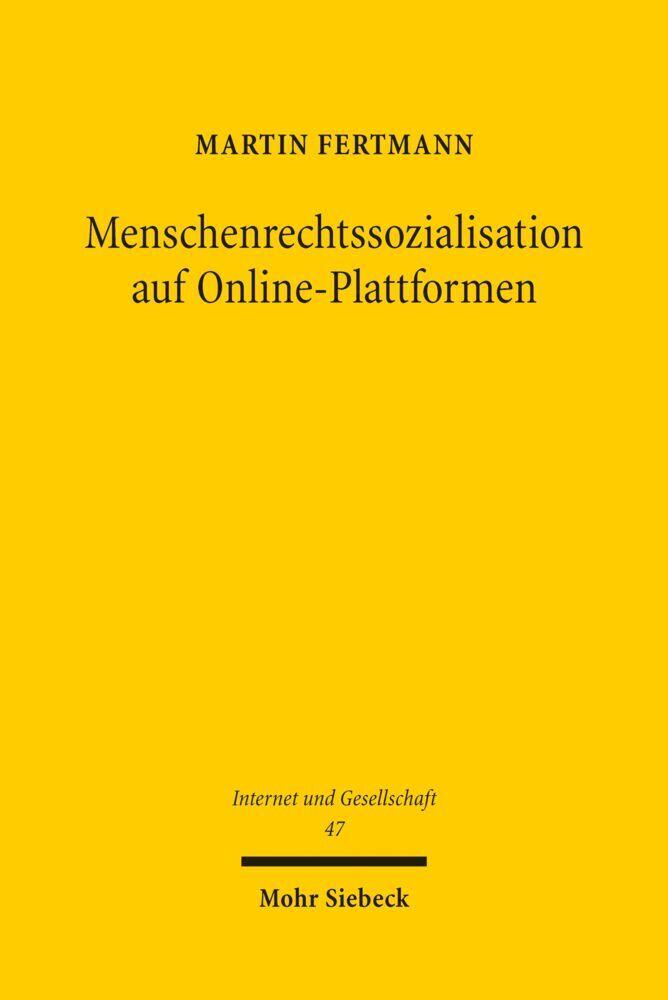 Menschenrechtssozialisation auf Online-Plattformen