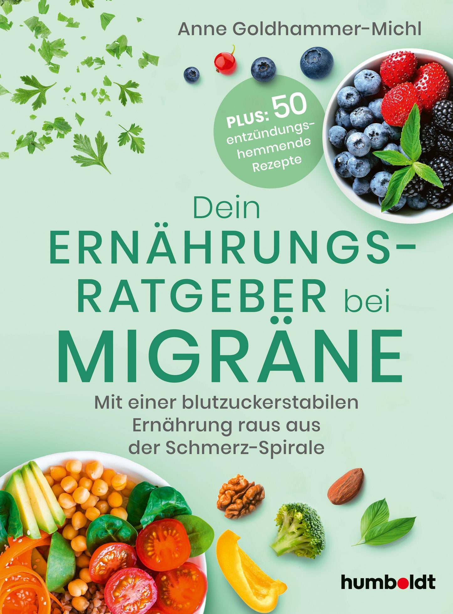 Dein Ernährungsratgeber bei Migräne: Mit einer blutzuckerstabilen Ernährung raus aus der Schmerz-Spirale. Plus: 50 entzündungshemmende Rezepte