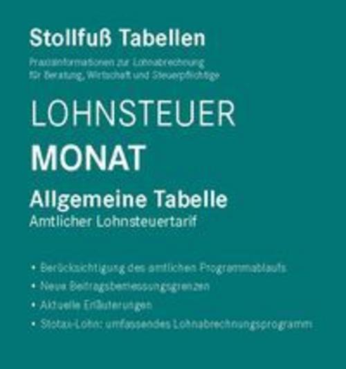 Tabelle, Lohnsteuer 2026 Monat Sonderausgabe Juli