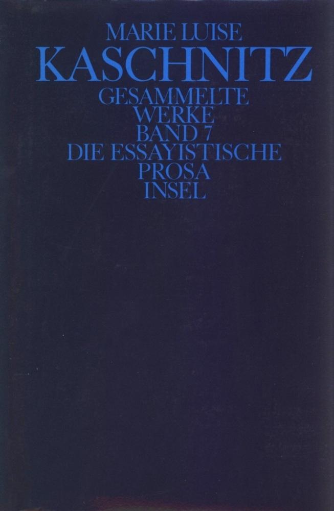 Die essayistische Prosa