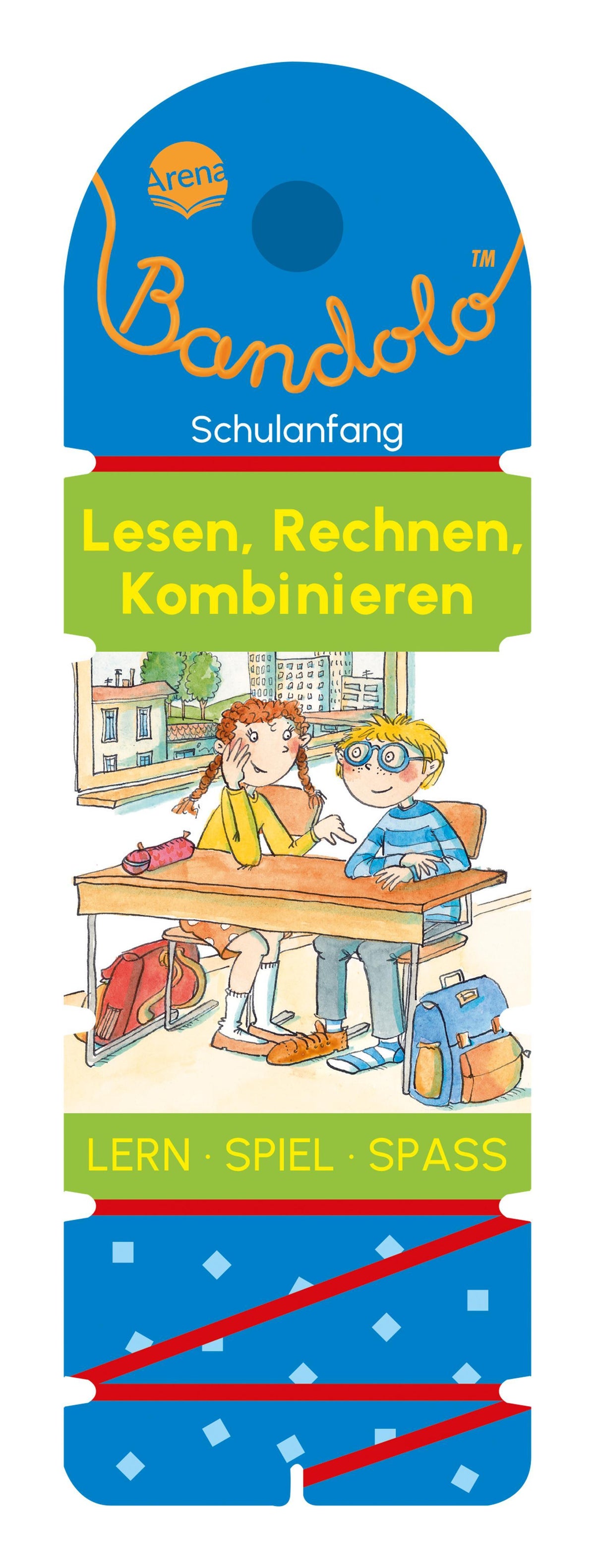 Bandolo. Lesen, Rechnen, Kombinieren: Lernspiel mit Lösungskontrolle für Kinder ab 5 Jahren
