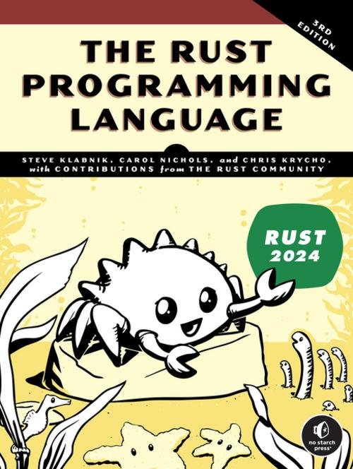 Buchcover: The Rust Programming Language