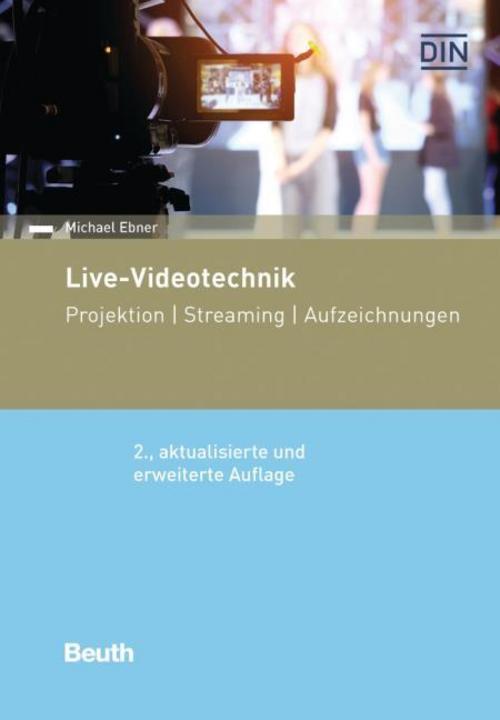 Buchcover: Live-Videotechnik
