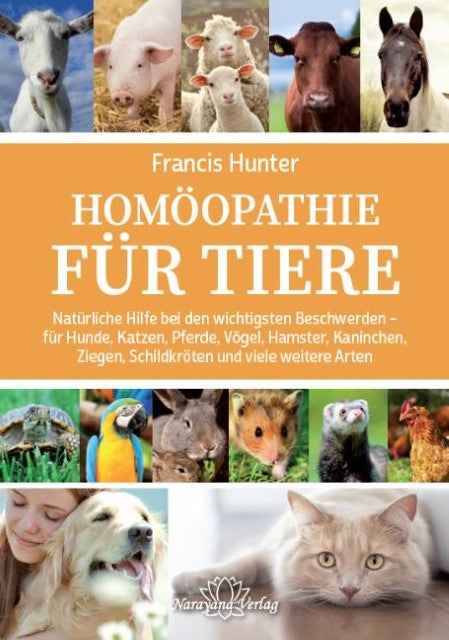 Buchcover: Homöopathie für Tiere