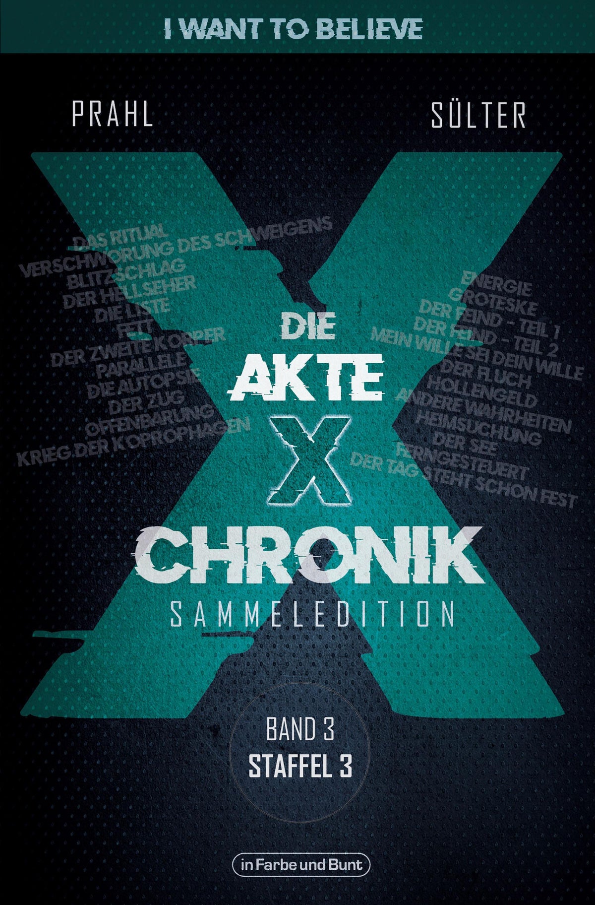 Buchcover: Die Akte X-Chronik. Band 3 - Staffel 3