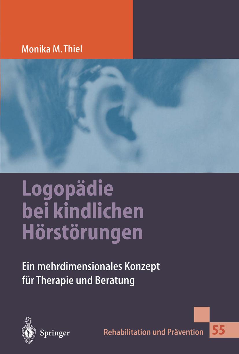 Buchcover: Logopädie bei kindlichen Hörstörungen