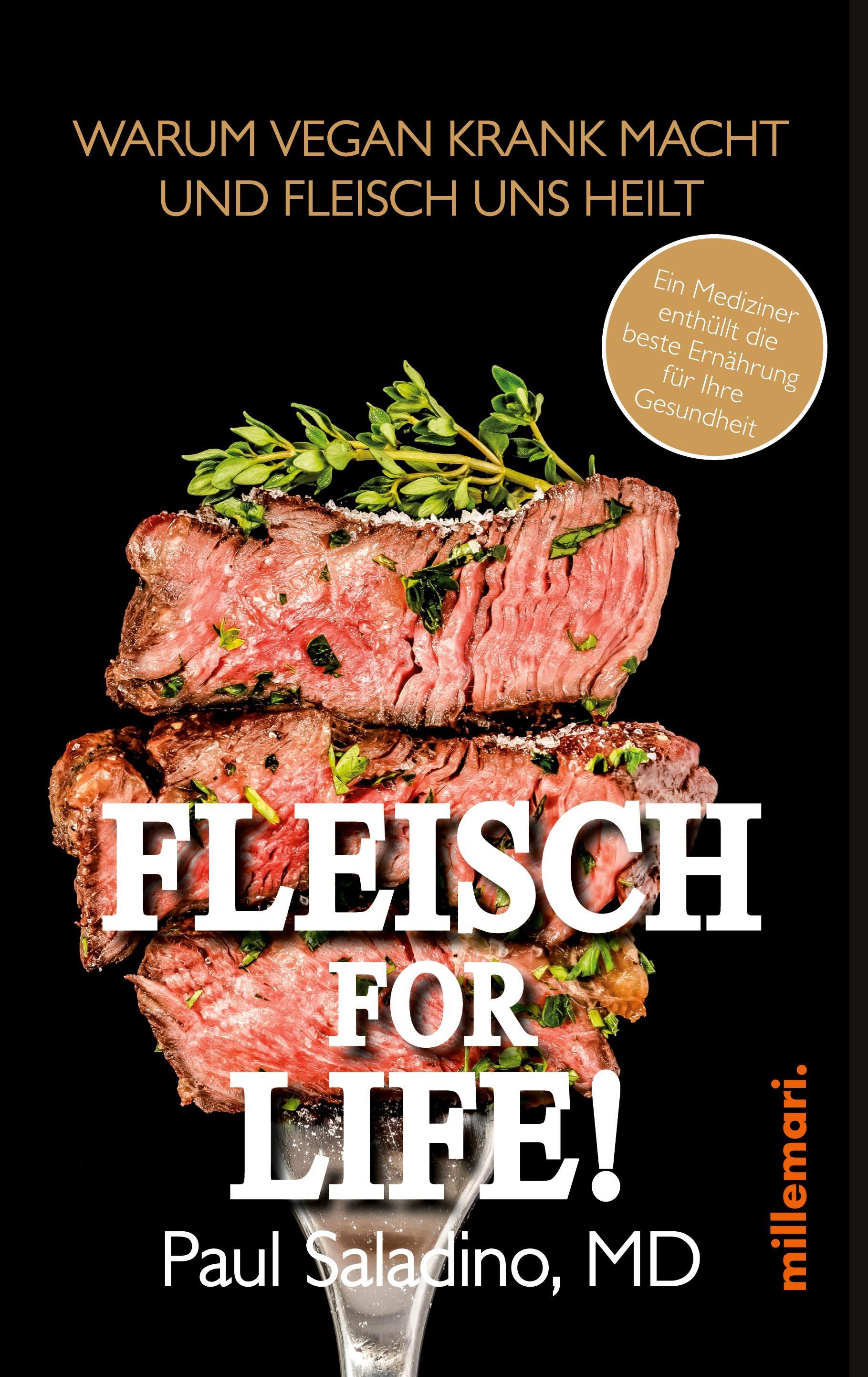 Buchcover: FLEISCH FOR LIFE!