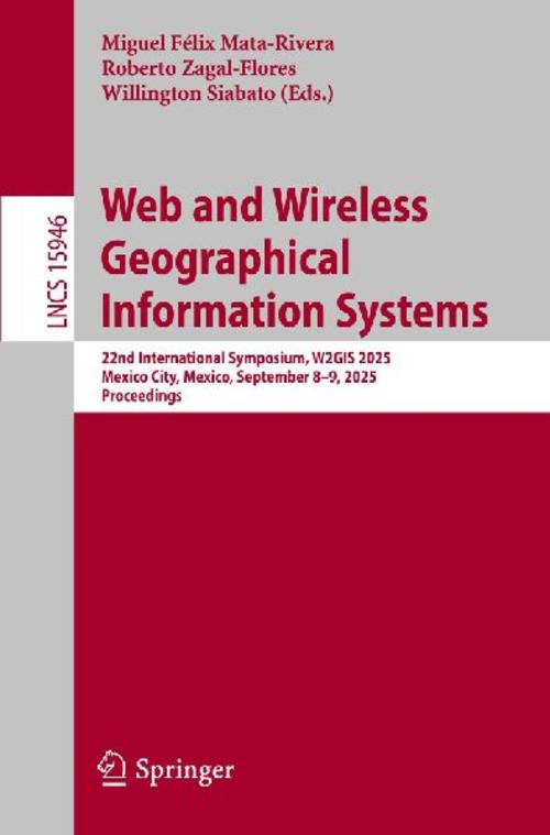 Buchcover: Web and Wireless Geographical Information Systems