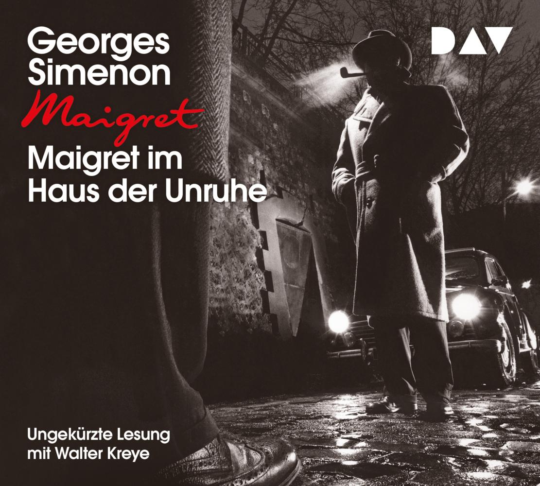 Maigret im Haus der Unruhe,4 Audio-CDs