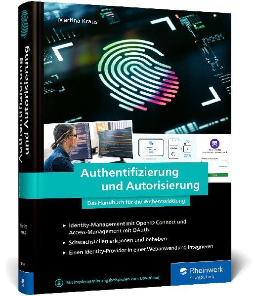 Buchcover: Authentifizierung und Autorisierung