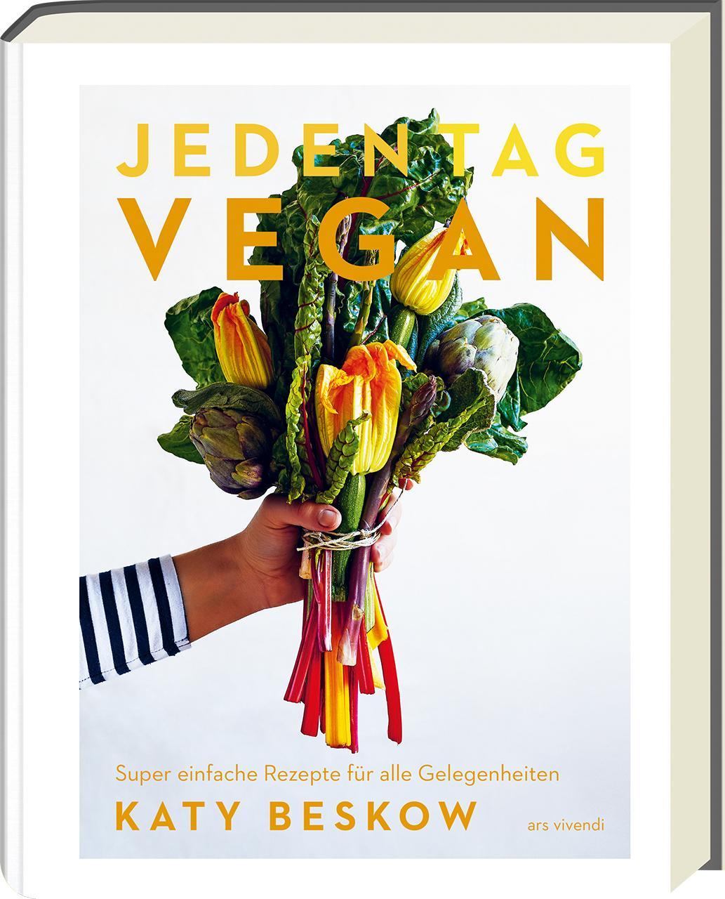 Buchcover: Jeden Tag Vegan