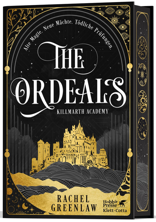 The Ordeals: Alte Magie. Neue Mächte. Tödliche Prüfungen. | In limitierter Erstauflage mit wunderschön gestaltetem Farbschnitt (Killmarth Academy, Band 1)