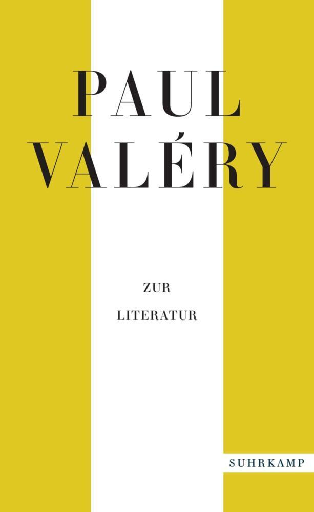 Buchcover: Paul Valéry: Zur Literatur