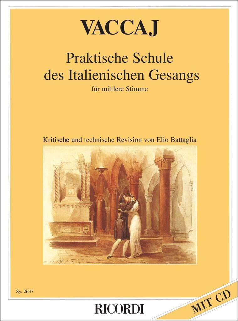 Praktische Schule des Italienischen Gesangs für mittlere Stimme