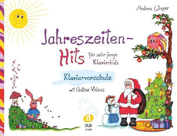 Buchcover: Jahreszeiten-Hits für sehr junge Klavierkids