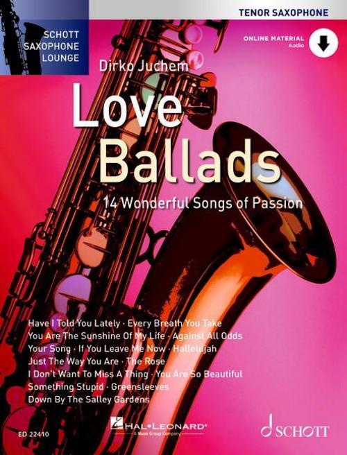 Love Ballads. Tenor-Saxophon