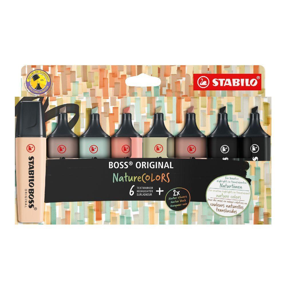 Buchcover: STABILO BOSS ORIGINAL NatureCOLORS 8er Etui