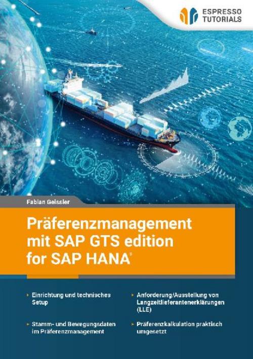 Buchcover: Präferenzmanagement mit SAP GTS edition for SAP HANA