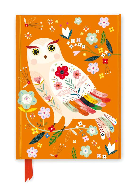 Buchcover: Bee Brown: Folk Owl (Foiled Journal)