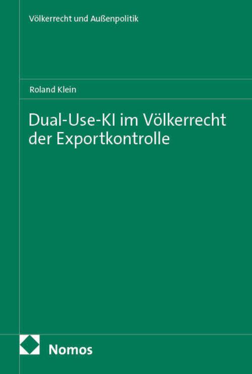 Dual-Use-KI im Völkerrecht der Exportkontrolle