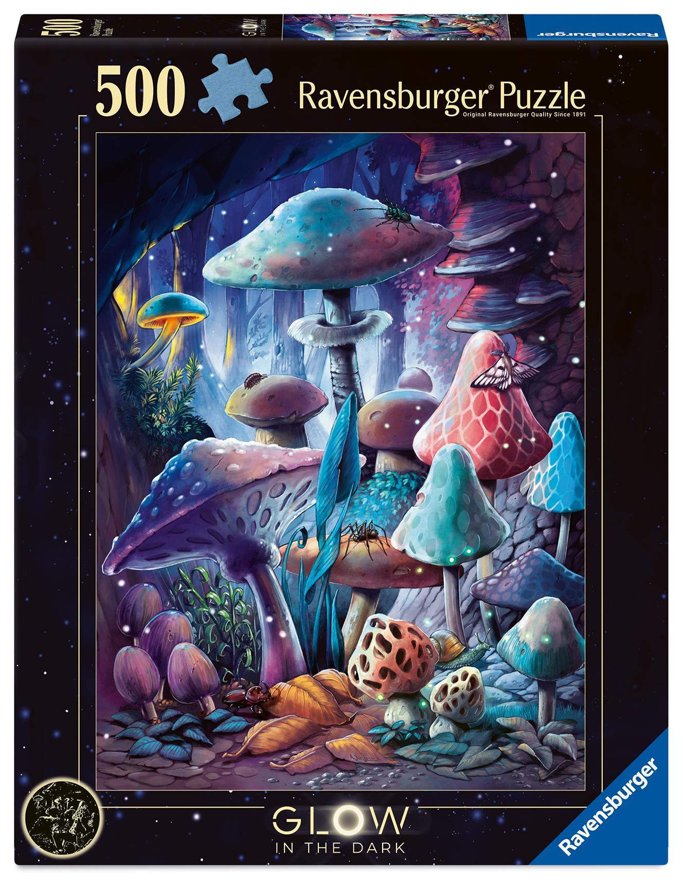Glow in the Dark - Moonlight Mushrooms/Pilze im Mondschein