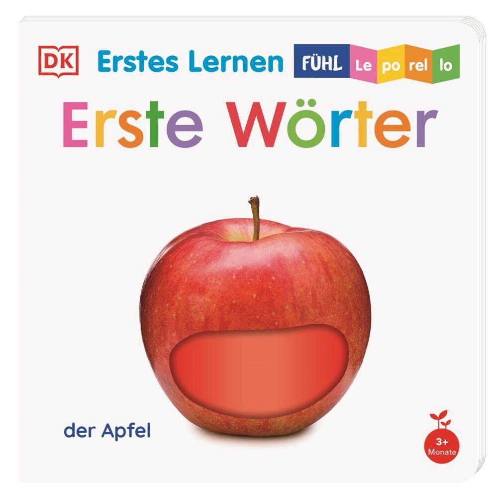 Lernen, DK Erstes/Erstes Lernen Fühl-Leporello. Erste Wörter