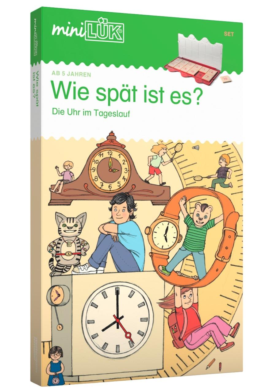 miniLÜK-Set. Wie spät ist es?: Die Uhr im Tageslauf