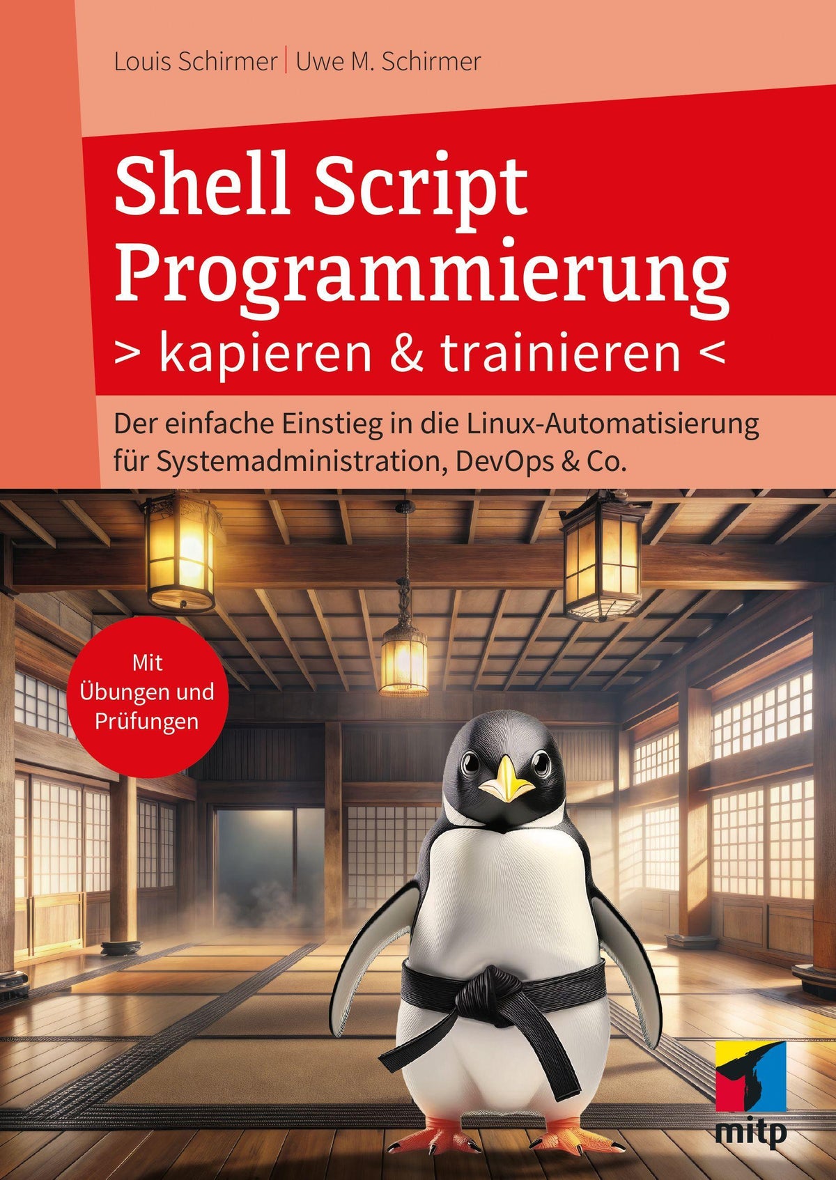 Buchcover: Shell Script Programmierung kapieren und trainieren