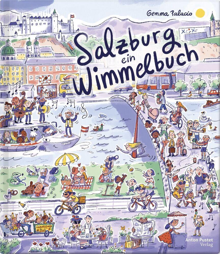 Salzburg - ein Wimmelbuch
