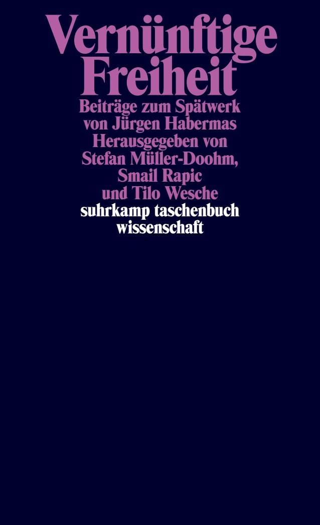 Buchcover: Vernünftige Freiheit