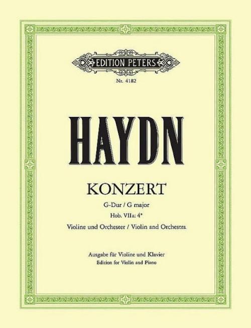 Violin Concerto in G Hob. VIIa:4